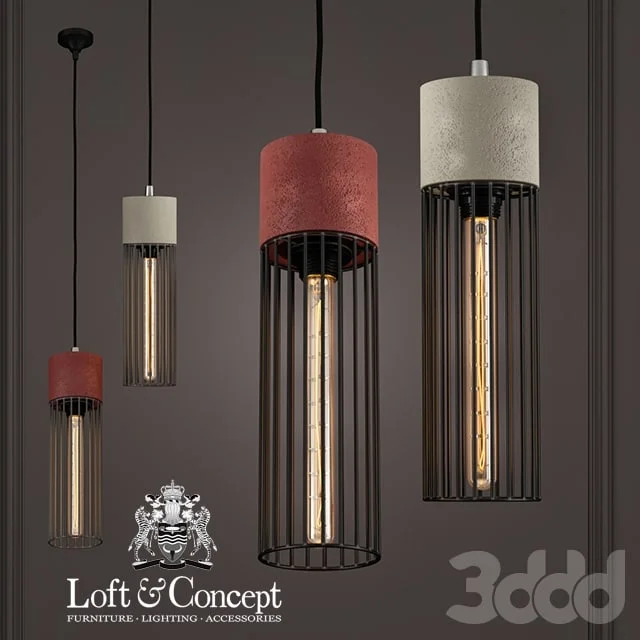 Cement Droplight Pendant Light